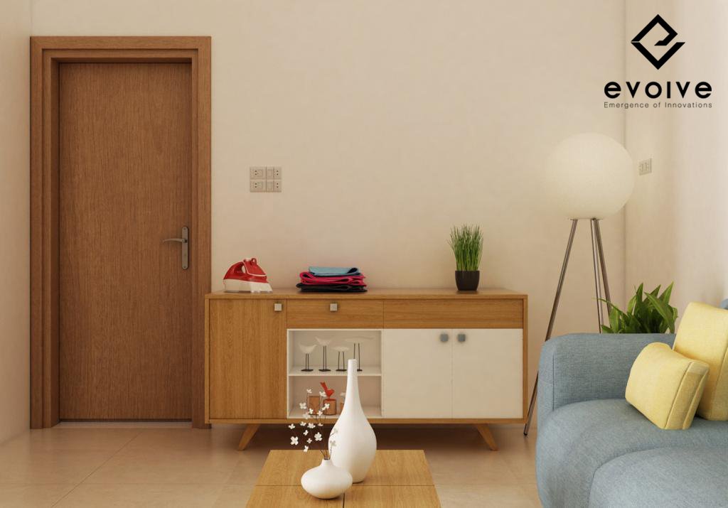 Modern living interior