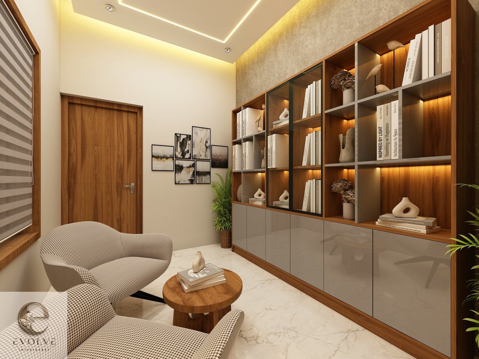 Reading and display interior